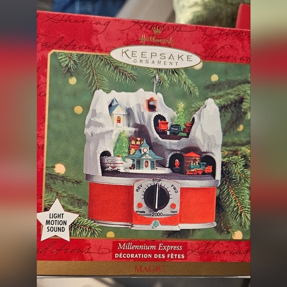 Hallmark Keepsake Vintage Millennium Express Ornament in original box - Picture 1 of 2